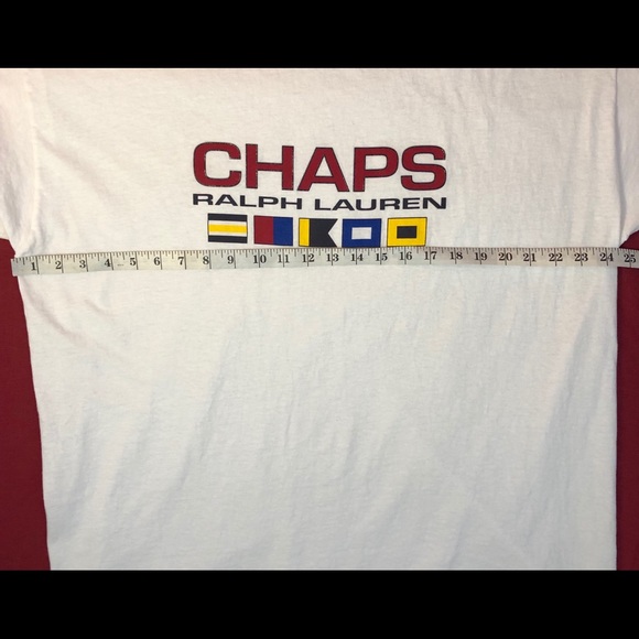90’s/2000 Ralph Lauren Chaps Nautical Flag Tee - Picture 5 of 5
